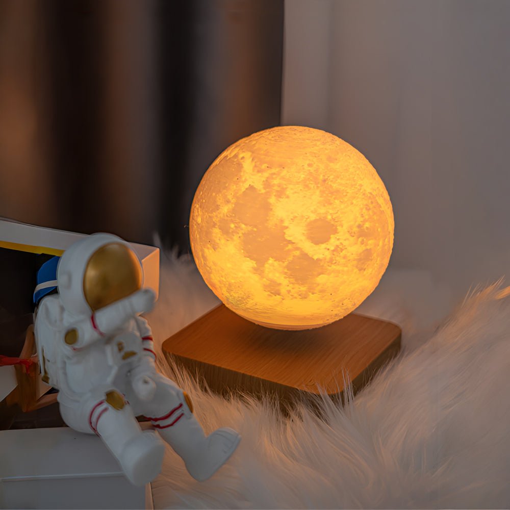 磁懸浮月球燈|無線懸浮夜燈・3D月球燈擺設・創意禮物 |上手家居