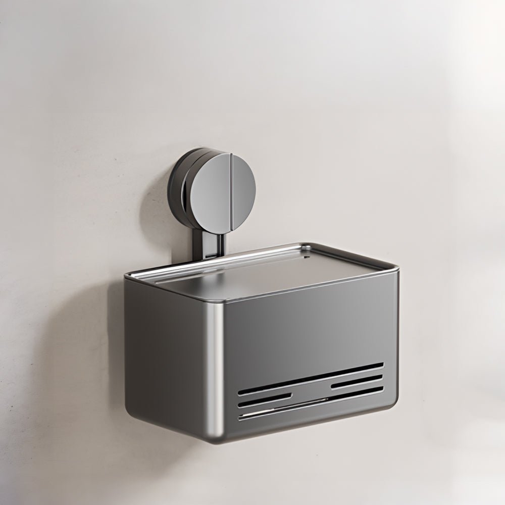 吸盤面紙盒|浴室牆也能裝.租屋不鑽牆也穩固