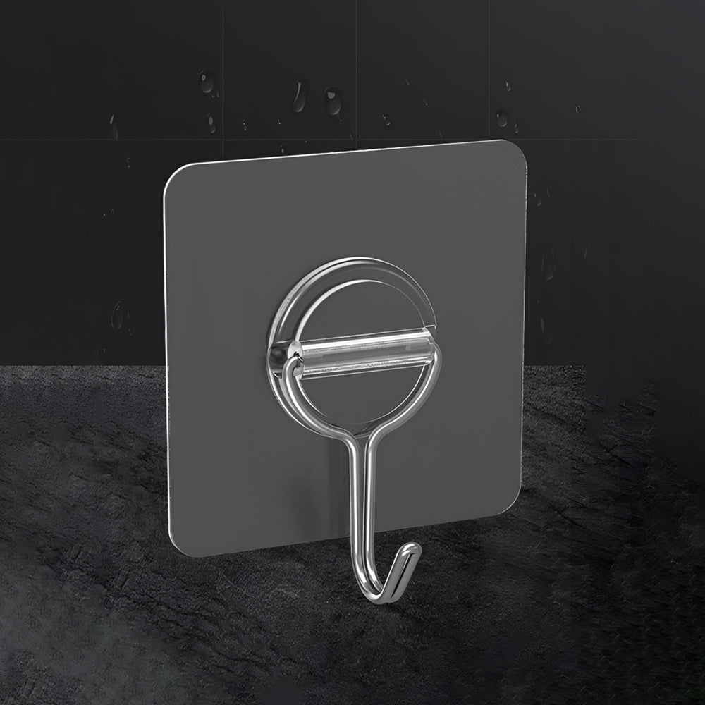 奈米膠無痕掛勾|掃把毛巾不再亂掛.牆面收得又穩又美