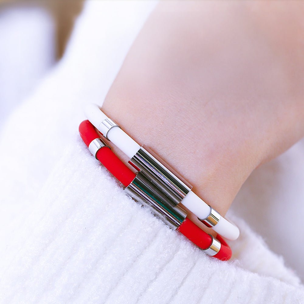 靜電舒緩磁石手環|乾燥季也不怕被電.配戴有型更安心