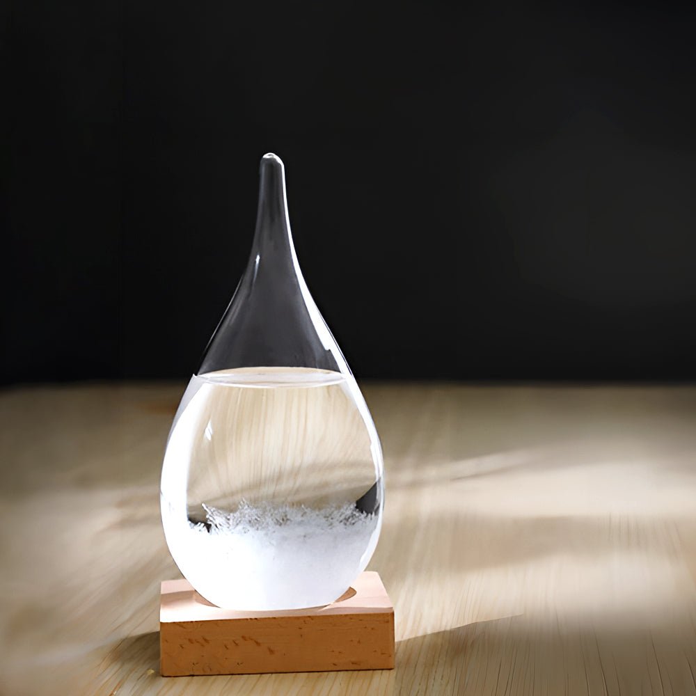 晴雨預報瓶|天氣變化即現・水晶反應・辦公療癒小物 |上手家居