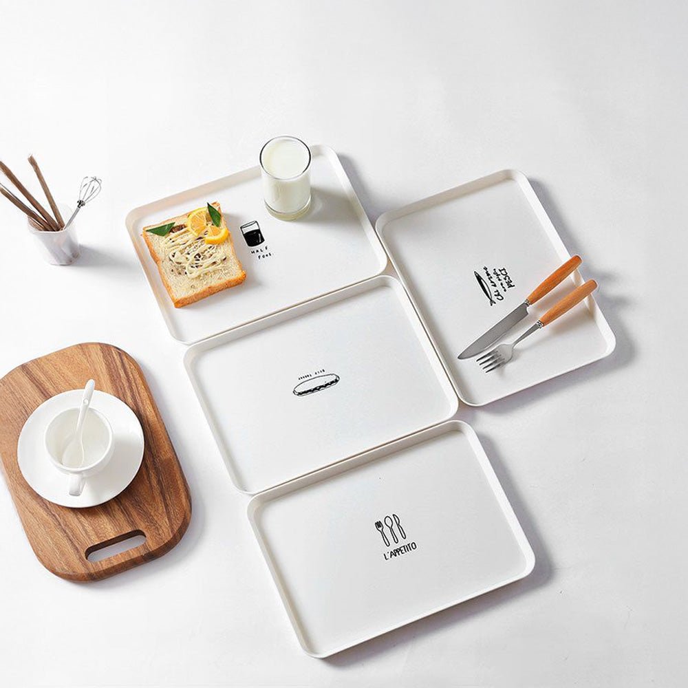 簡約風多用途托盤|點心收納皆宜.清爽桌面不凌亂
