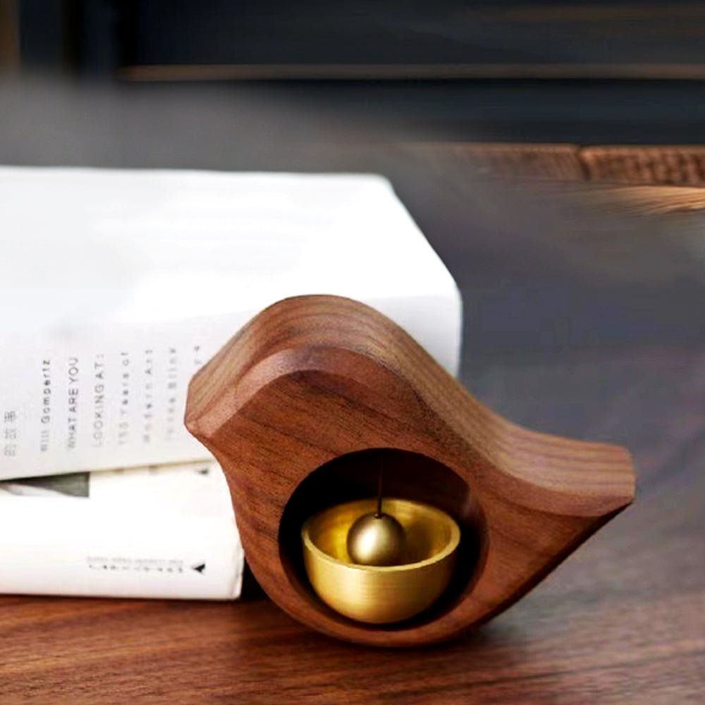 實木小鳥風鈴|清脆鈴聲.為生活增添自然禪意