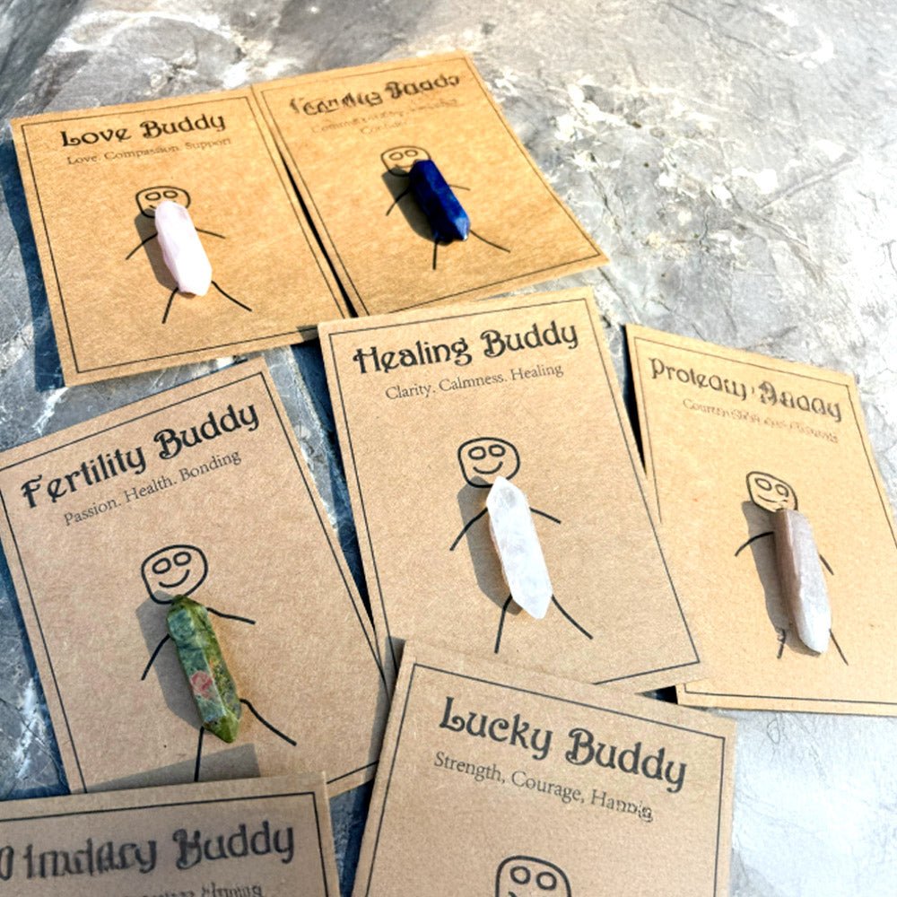 幸運原礦水晶柱|七種寓意陪伴・給生活多一點祝福