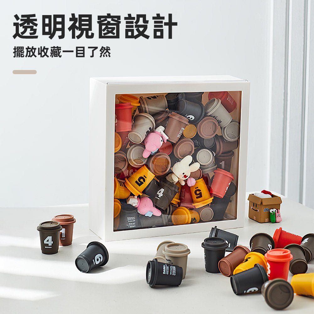 壁掛立體相框|深度展示框・無痕壁掛・透明視窗收納盒
