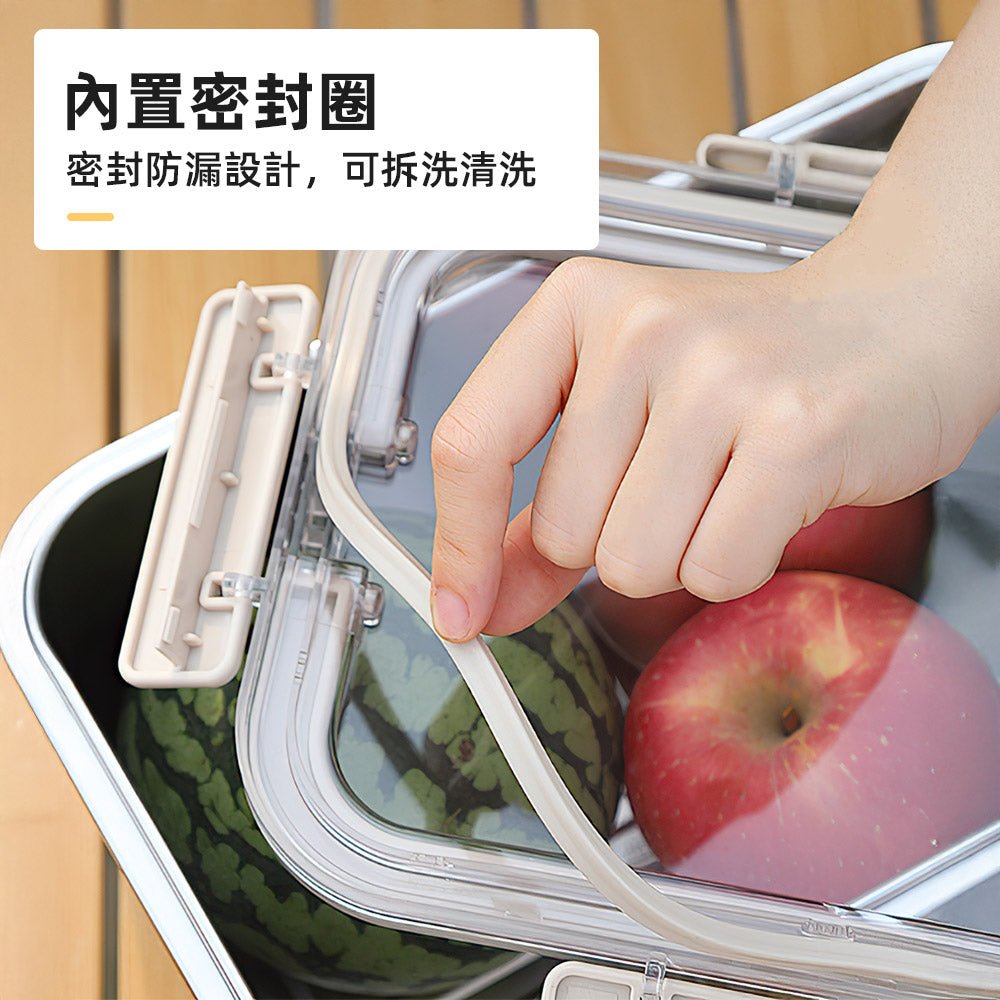 304不鏽鋼食材盒|3600ml大容量一盒搞定・冷菜熱食安心帶著走