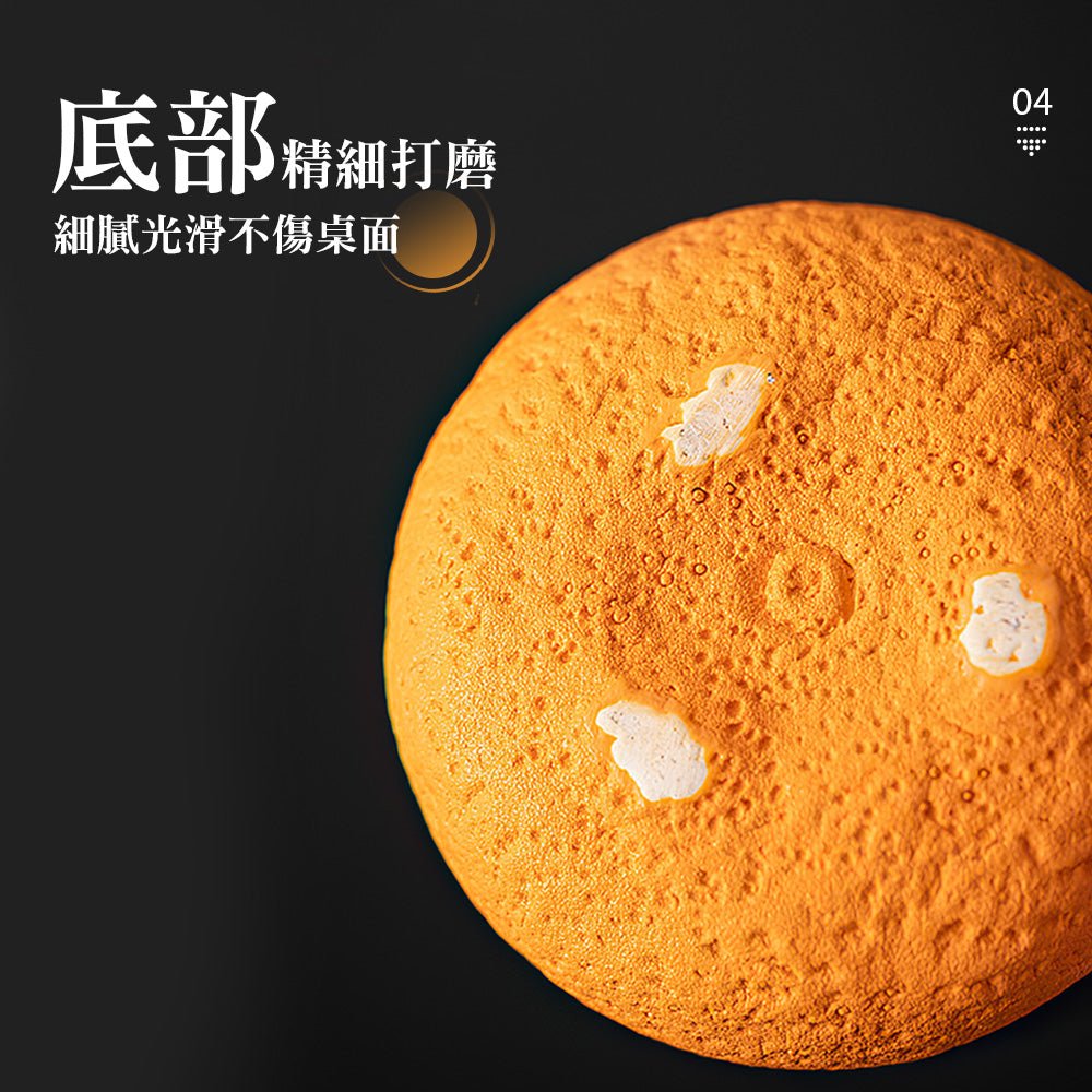 橘子盤香爐|陶瓷香爐・造型薰香爐・桌上靜心香具