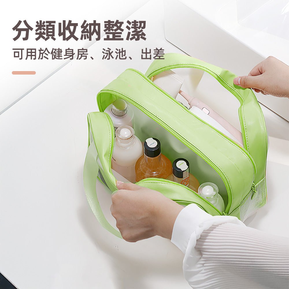 萌趣防水旅行包|乾濕分層設計,出門收納一包搞定