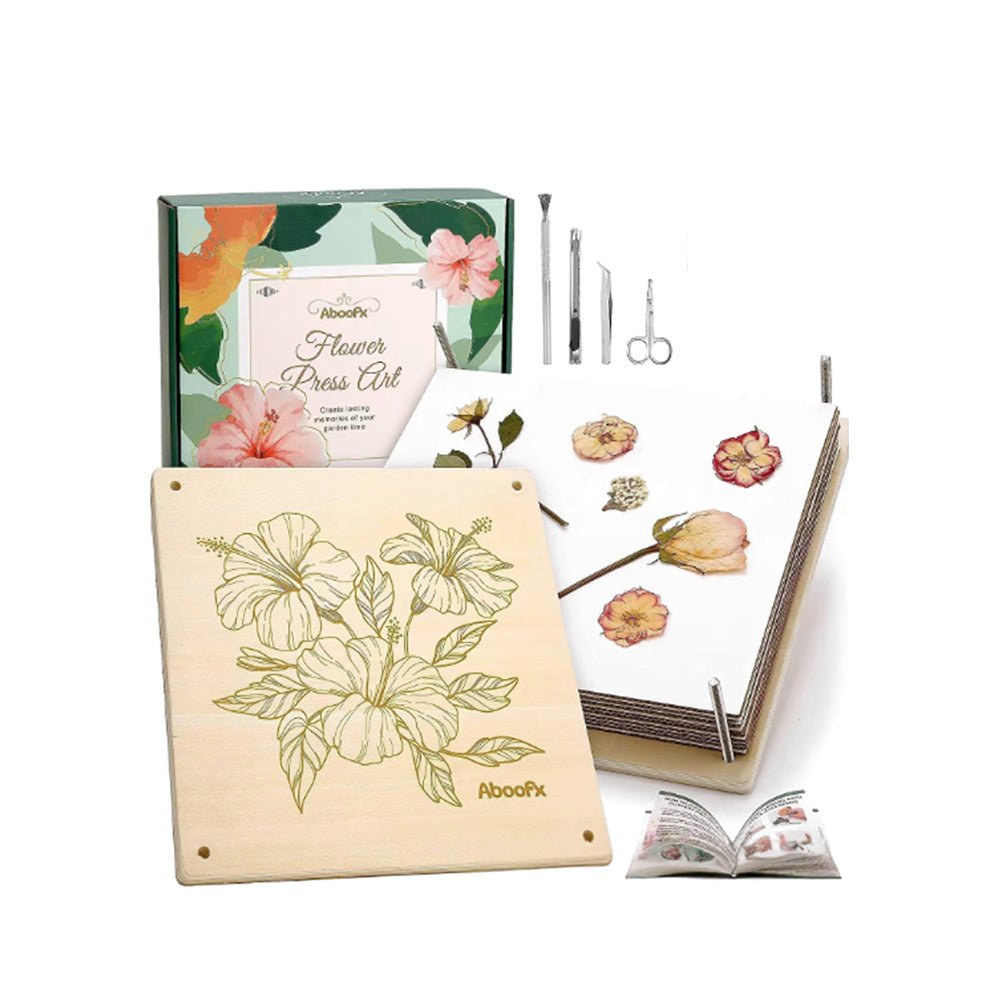 十層松木壓花器|花草記憶留住當下的季節