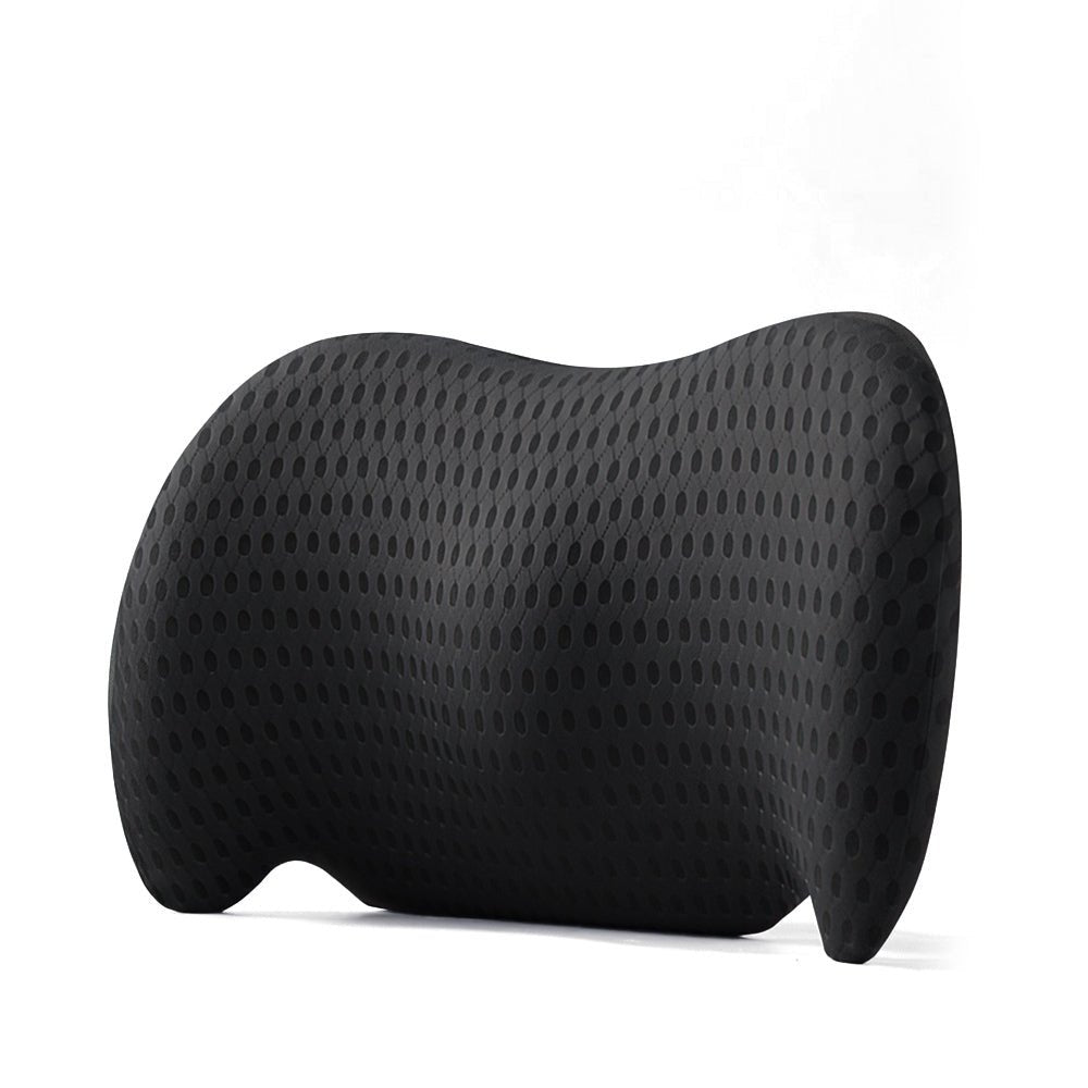 透氣車用靠枕頭枕組|長途駕駛好舒服・腰頸放鬆不悶熱