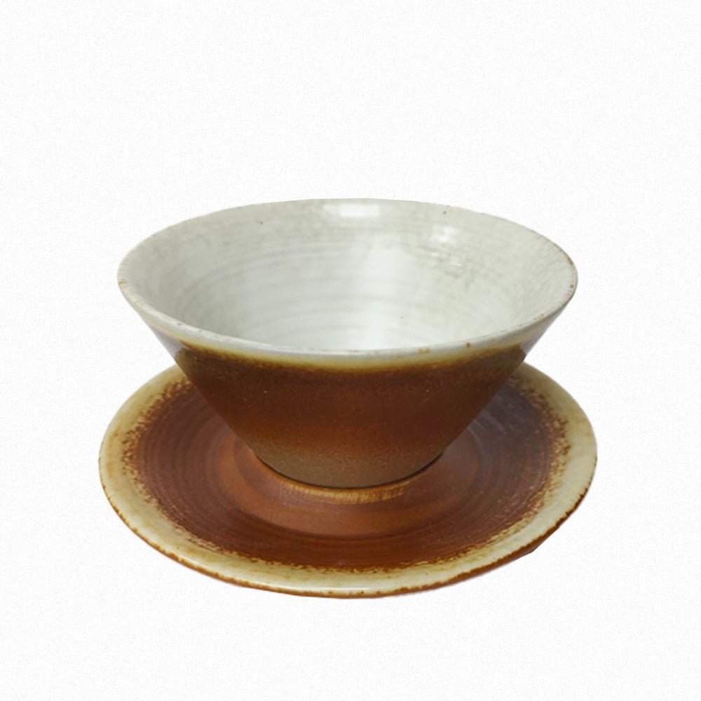 飛碟陶瓷咖啡杯 180ml|圓潤飛碟造型・細膩高溫燒製・寬口設計香氣更綻放