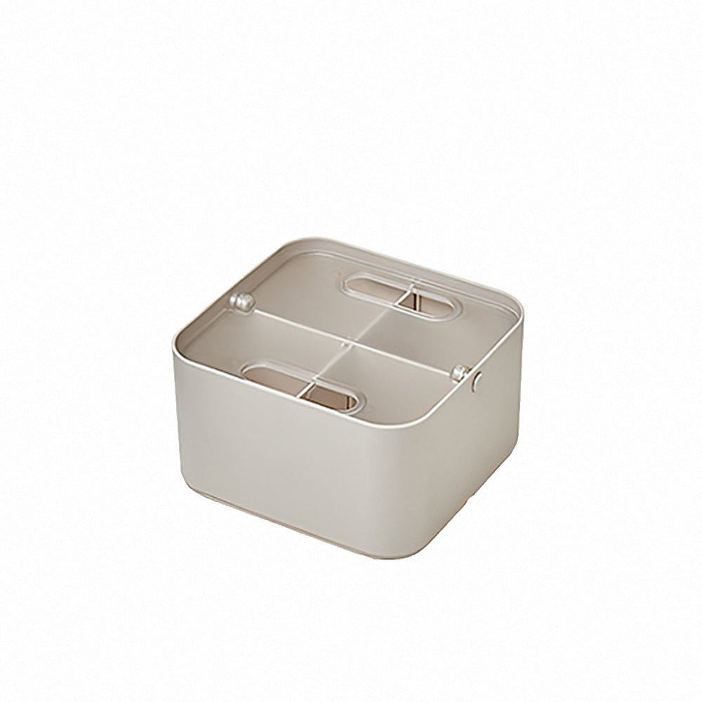 掀蓋手提收納盒|一掀即拿・桌面分類超順手