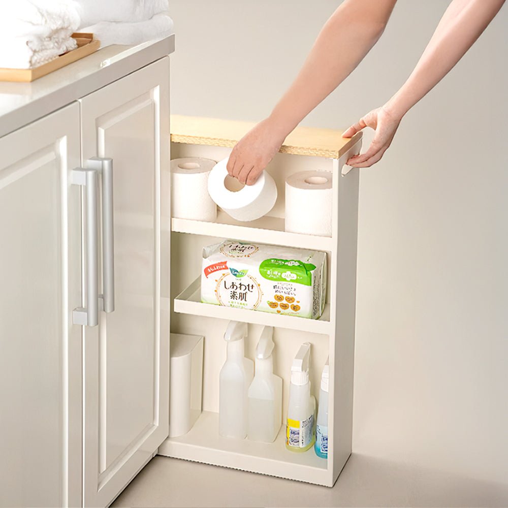 極窄滾輪收納櫃|專為家中縫隙而生的小助手