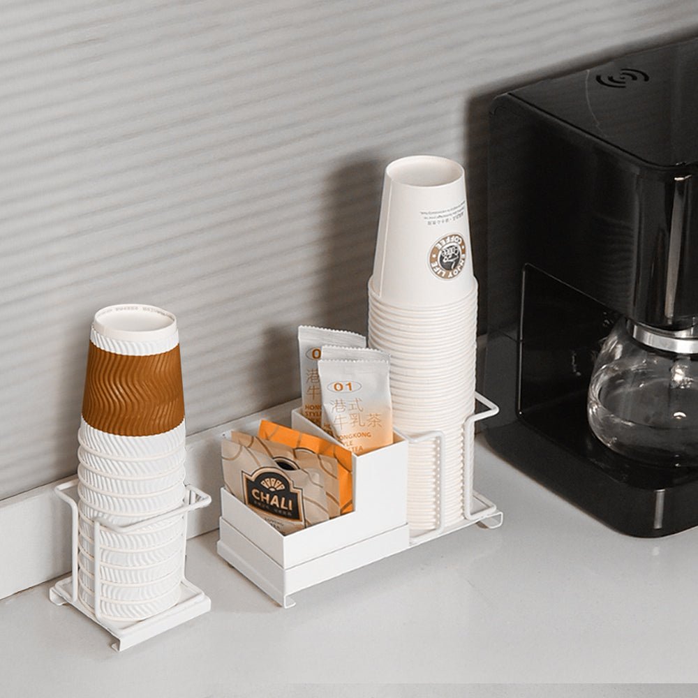 立式杯架|層層堆疊不易倒・紙杯整齊收納不散亂