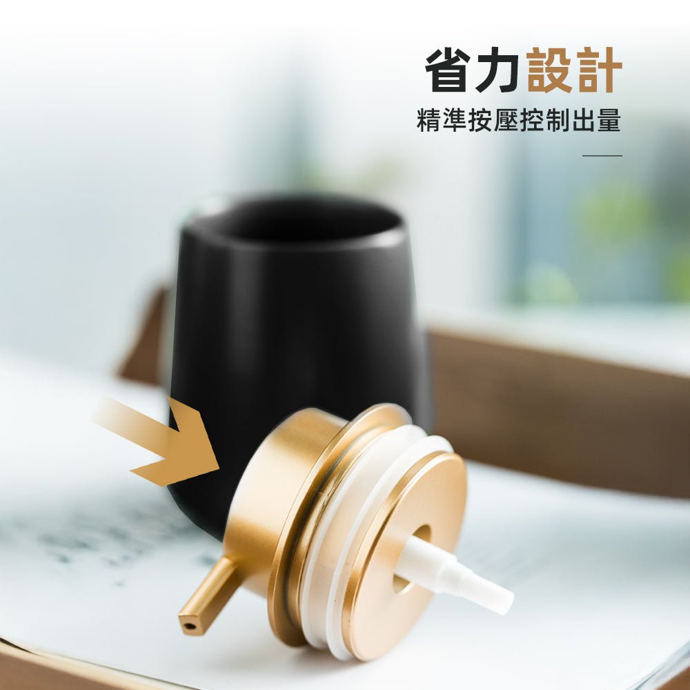 陶瓷分裝瓶|沉穩霧面質感・洗手區也能很有型