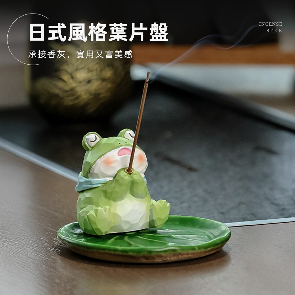 乖萌動物線香座|可愛守香造型・靜心時光療癒陪伴