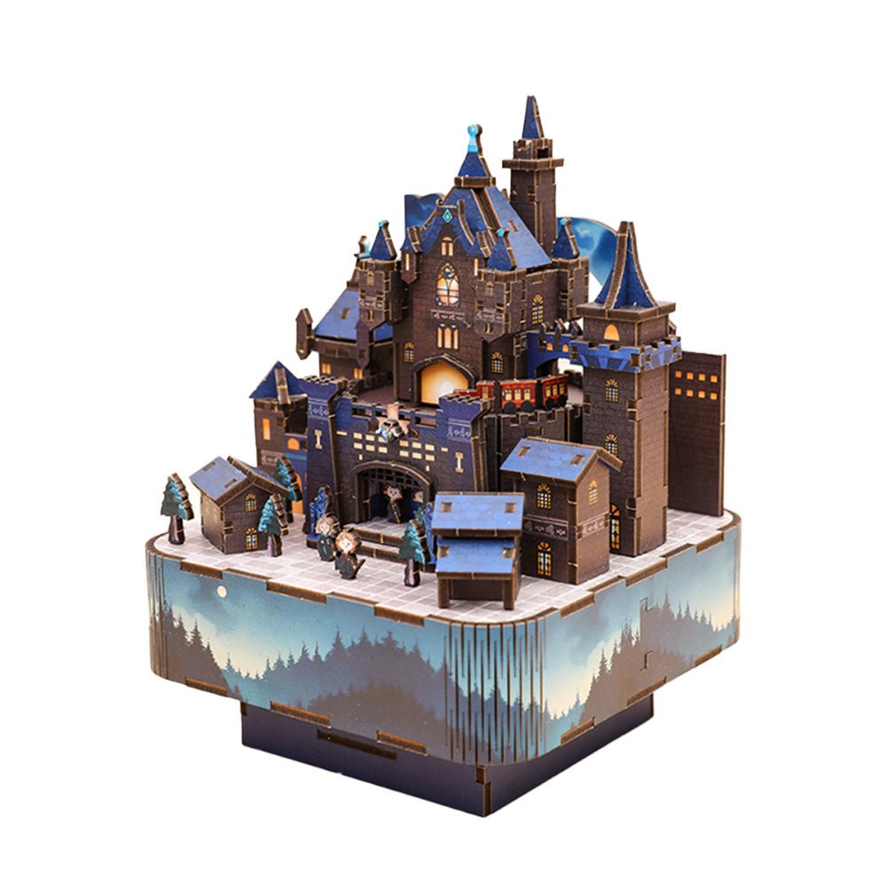 DIY立體拼圖音樂盒|奇幻城堡場景・手作沉浸式八音盒體驗