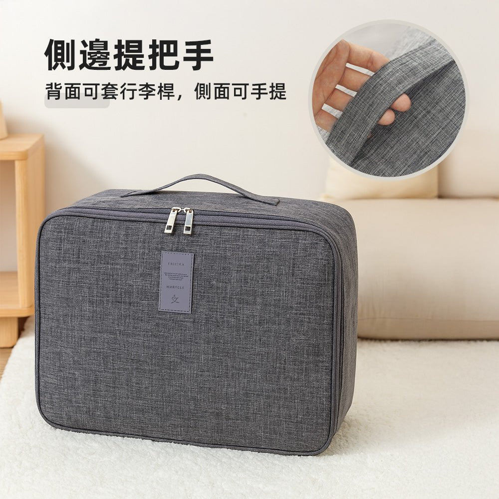 登機旅行袋|套桿解放雙手・衣物分類更整齊