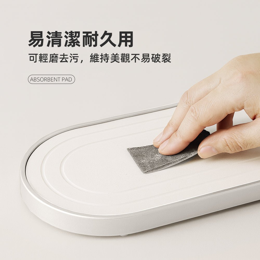 金邊珪藻土吸水墊|洗手台速乾不積水