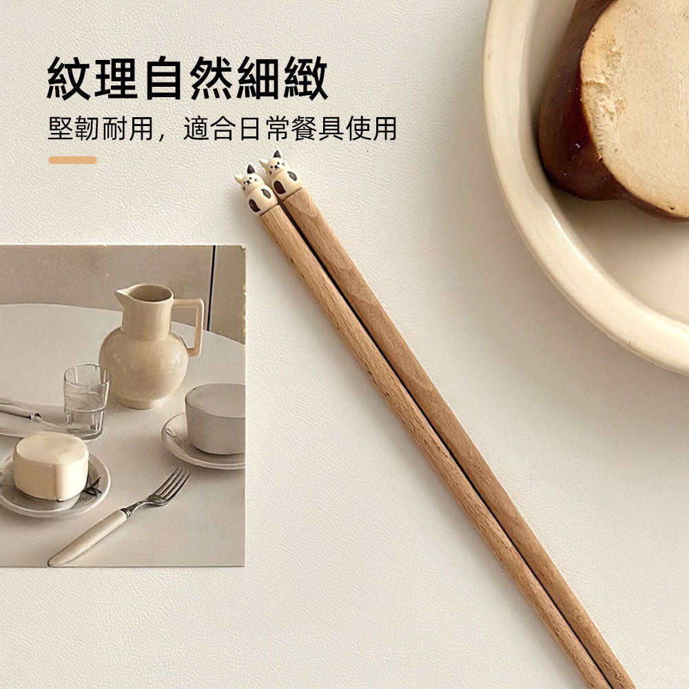 小動物木筷子|療癒萌寵陪伴・讓日常餐桌多一點趣味