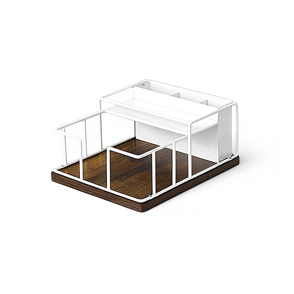 餐具餐巾面紙盒|分區收納設計・讓餐桌整潔又有序