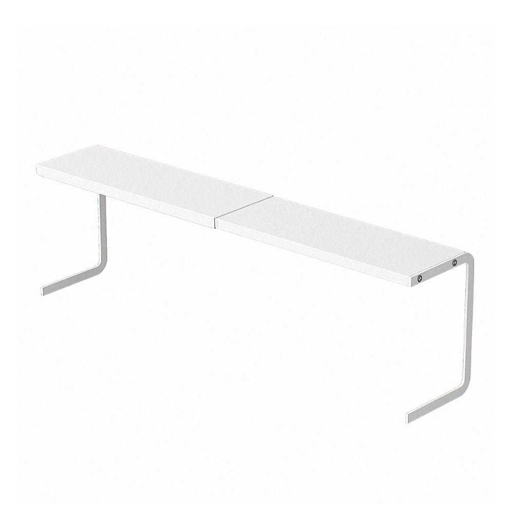 鏡櫃化妝品收納架|自由伸縮・日系簡約・浴室檯面整齊不雜亂