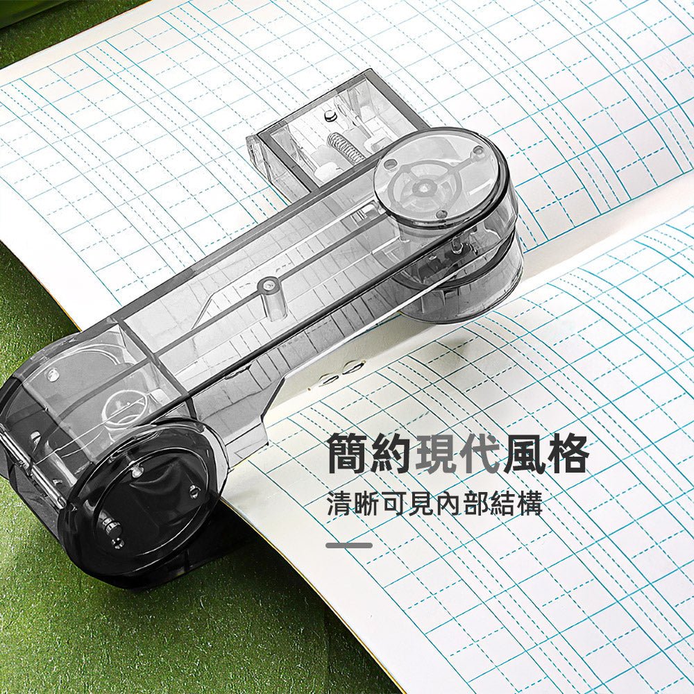 360度旋轉訂書機|中縫邊角都能輕鬆裝訂的貼心工具