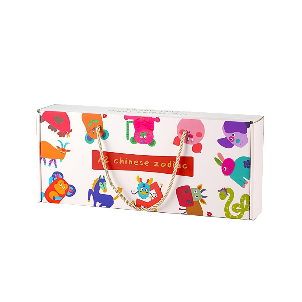 十二生肖燒酒杯禮盒|趣味插畫設計・送禮收藏兩相宜