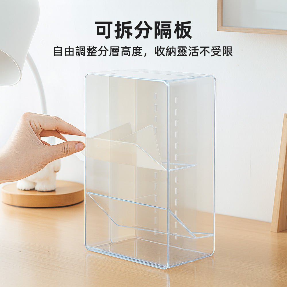 斜插式透明筆筒|桌面整齊一眼找到想用的那支筆