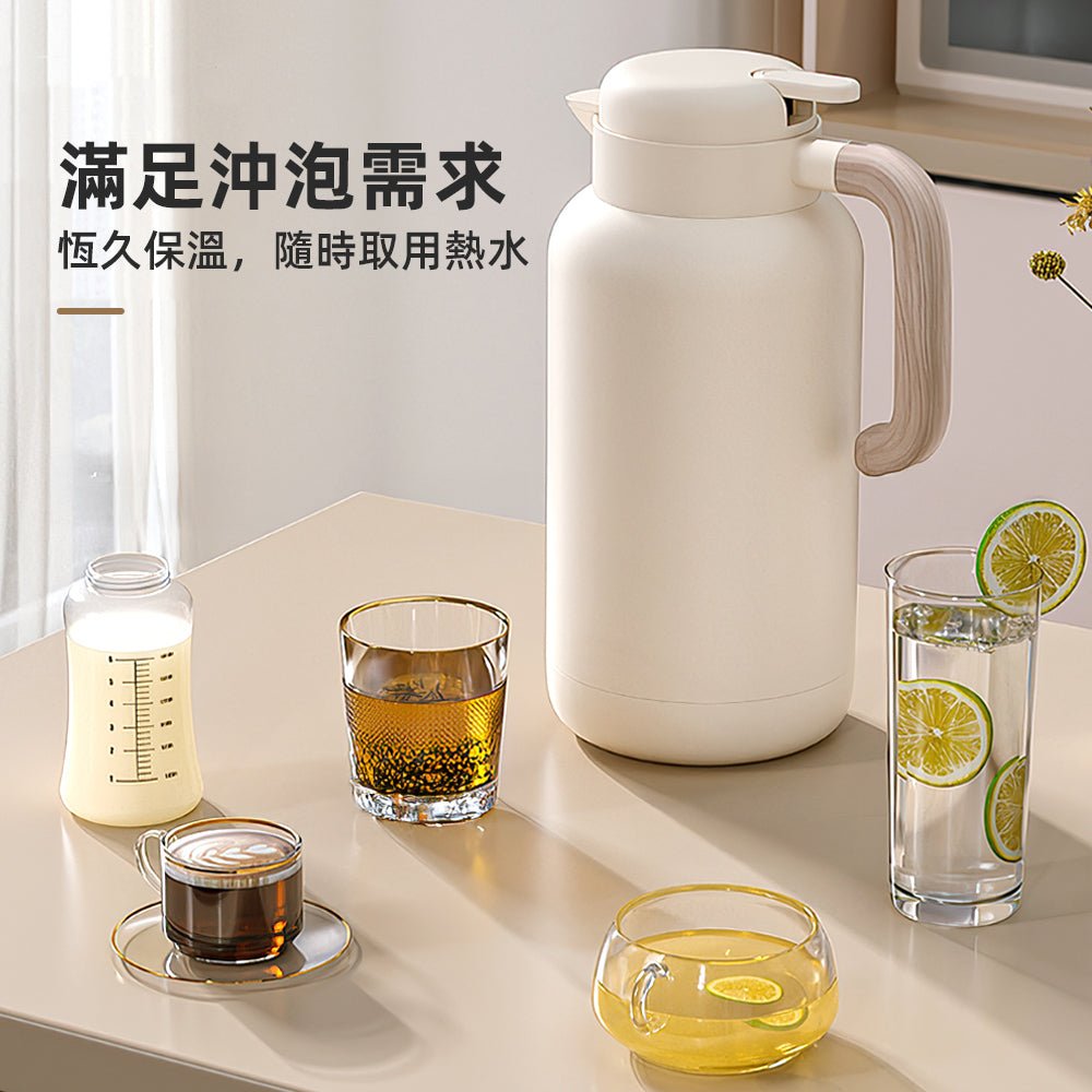 真空保溫壺1.8L|全家共享的暖心熱飲時光