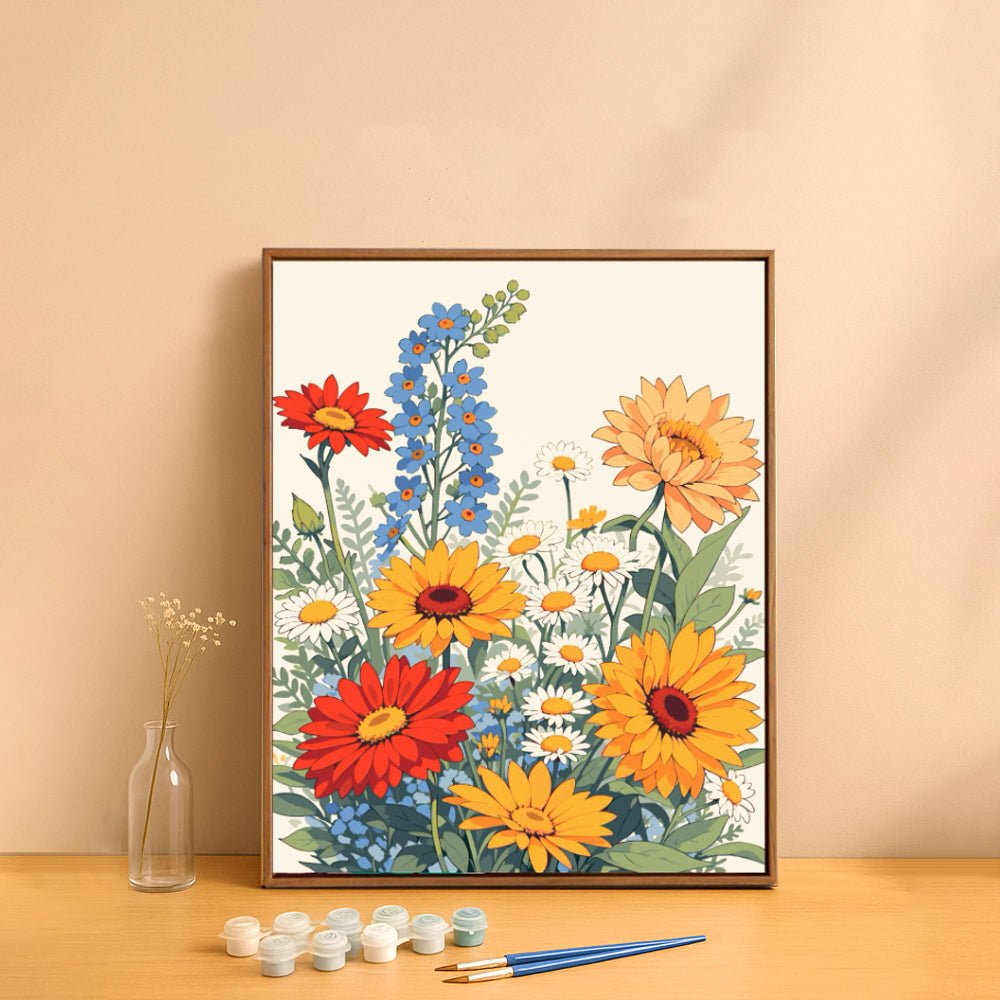 DIY數字油畫|把專注與放鬆一起留在畫布上的療癒時光