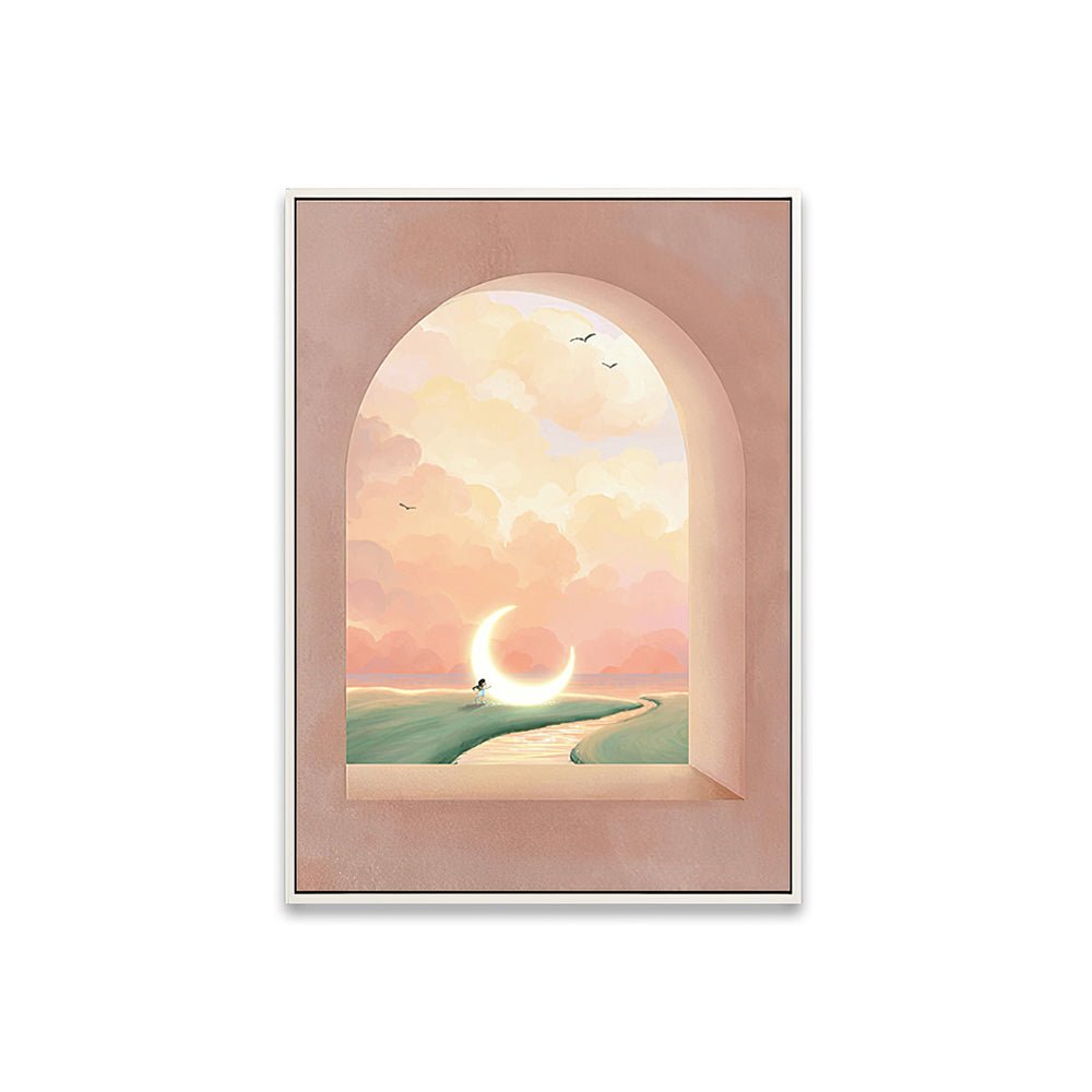 窗色遠景裝飾掛畫|讓窗景般的柔光風景走進你的家