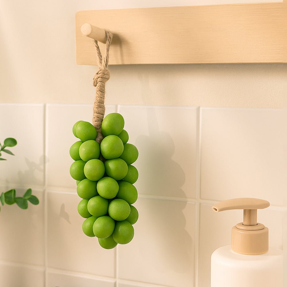 葡萄串香皂|掛在浴室就好療癒的清香小果實