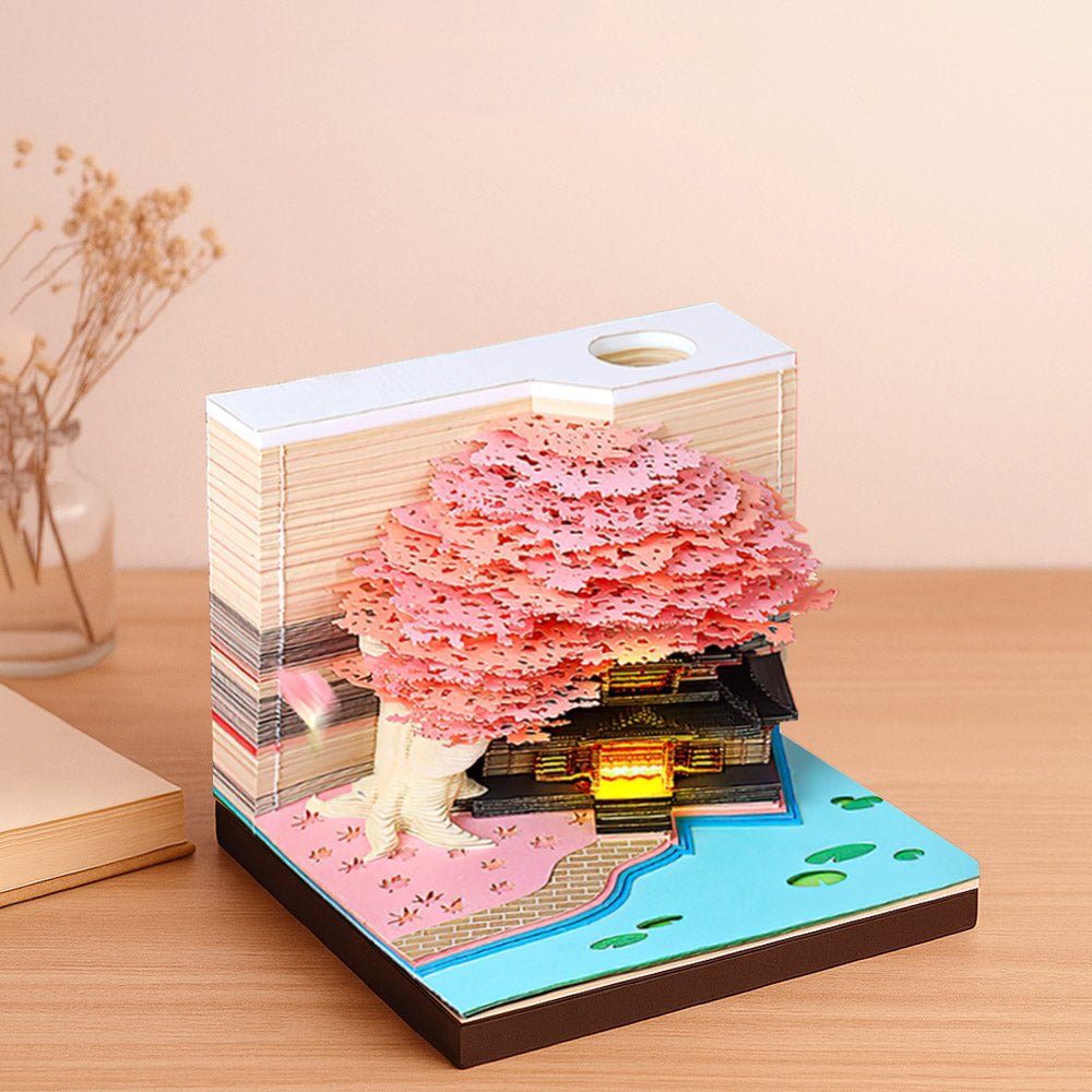 2026立體紙雕週曆|每週翻開都是一幅小風景