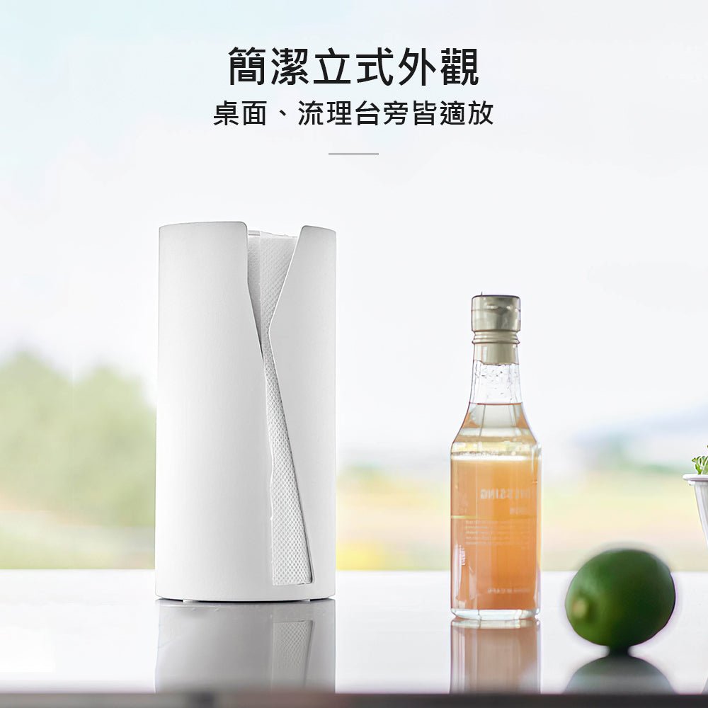日式廚房紙巾架|單手就能抽,檯面保持清爽的日常小設計