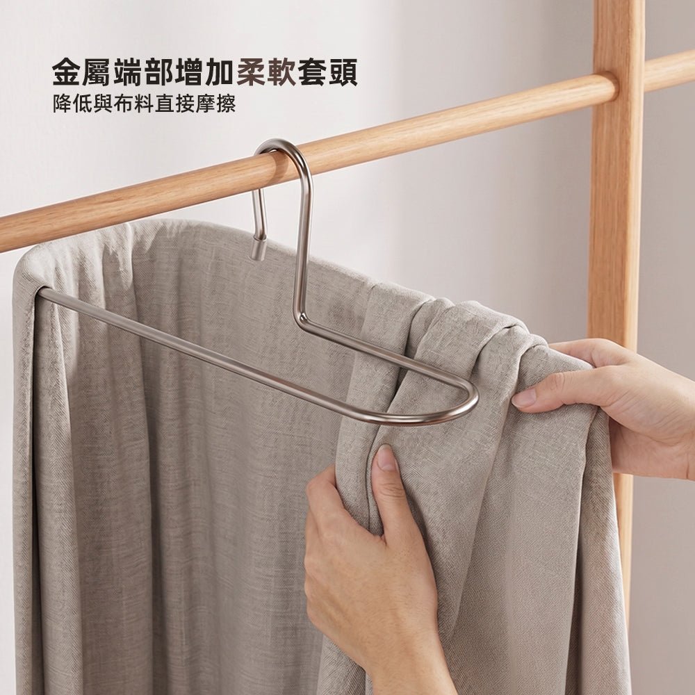 304不鏽鋼曬被架|加寬架體撐開被套・懸空晾曬省空間