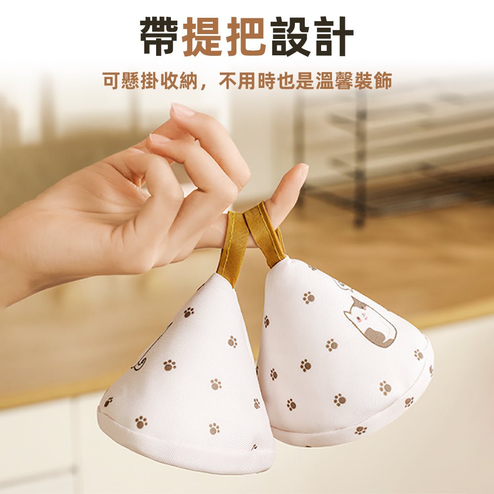 貓咪隔熱防燙手套|端熱盤也不怕燙,廚房增添可愛趣味 |上手家居
