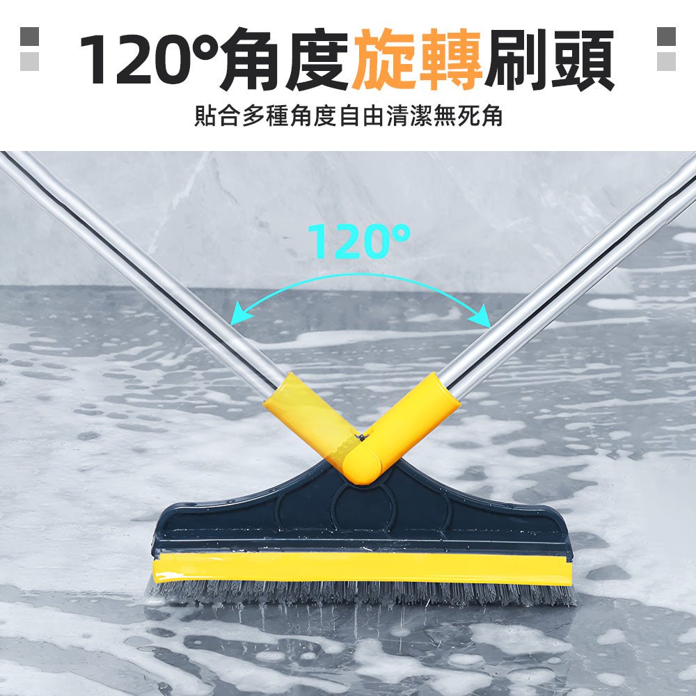 浴室刮水掃把|牆角縫刷、地板積水一次清除
