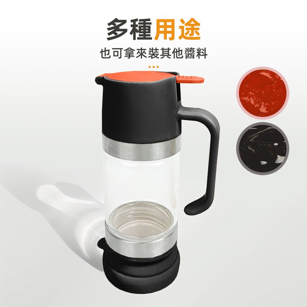 蜂蜜罐 擠壓瓶款|定量按壓不滴漏・玻璃瓶身好清潔・醬料蜂蜜皆可用