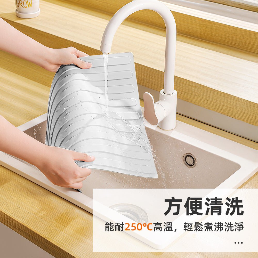 耐熱矽膠隔熱墊|防滑不卡位・耐熱250°C・鍋具熱鍋直接放也安心 |上手家居