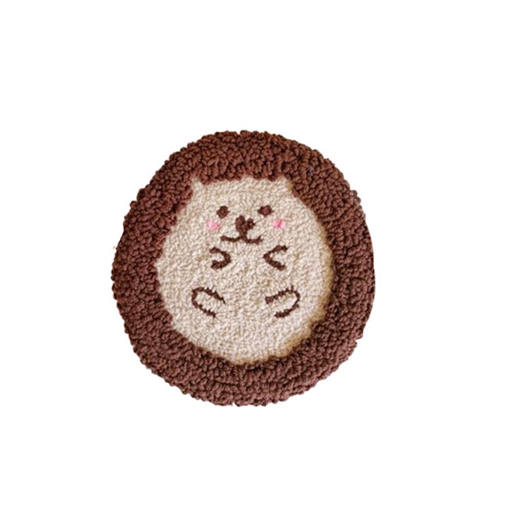 俄羅斯刺繡杯墊 材料包|毛線+繡繃+戳筆一包搞定・5款療癒圖樣・新手也能完成的生活小美學
