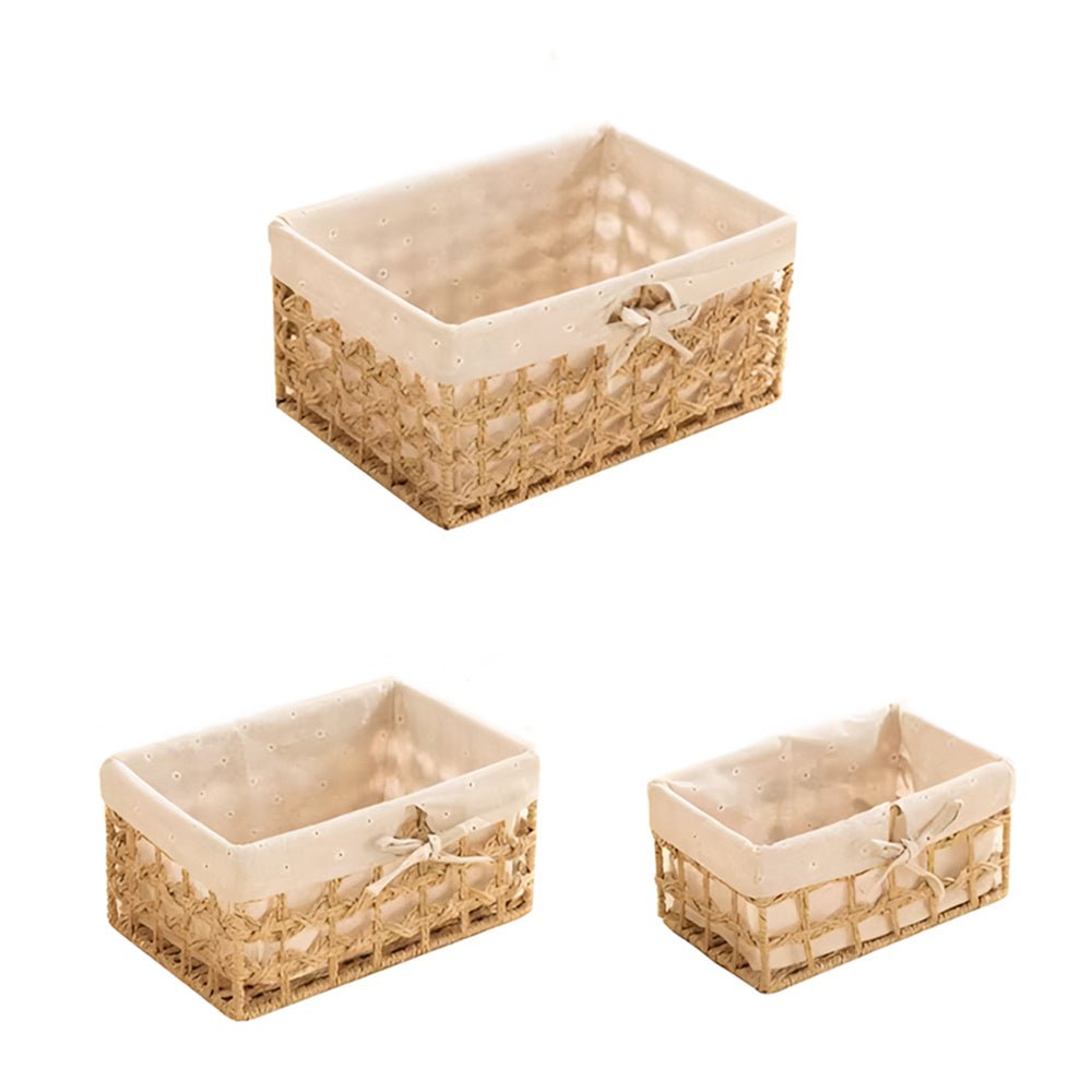 手工編織收納籃|天然質感.居家收納更添溫馨