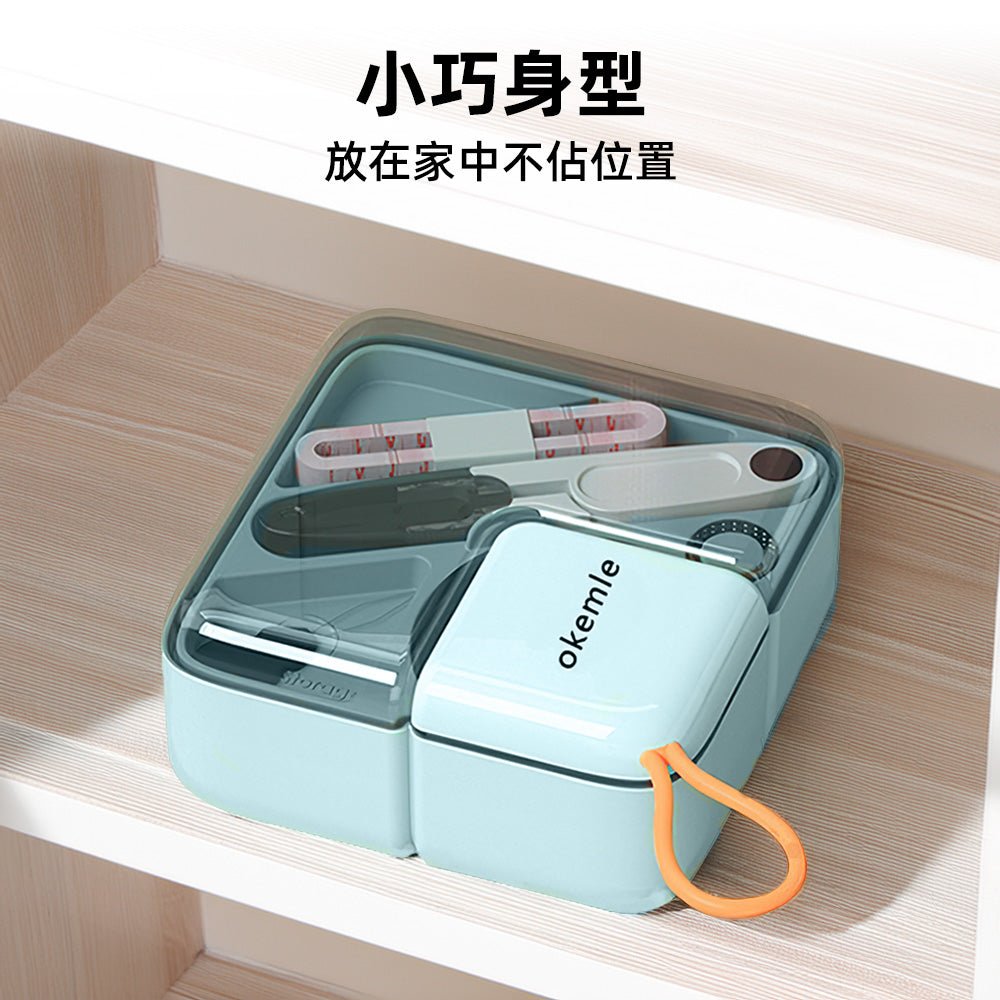 手提針線收納盒|分區設計・16色線圈・縫紉工具整理不凌亂 |上手家居