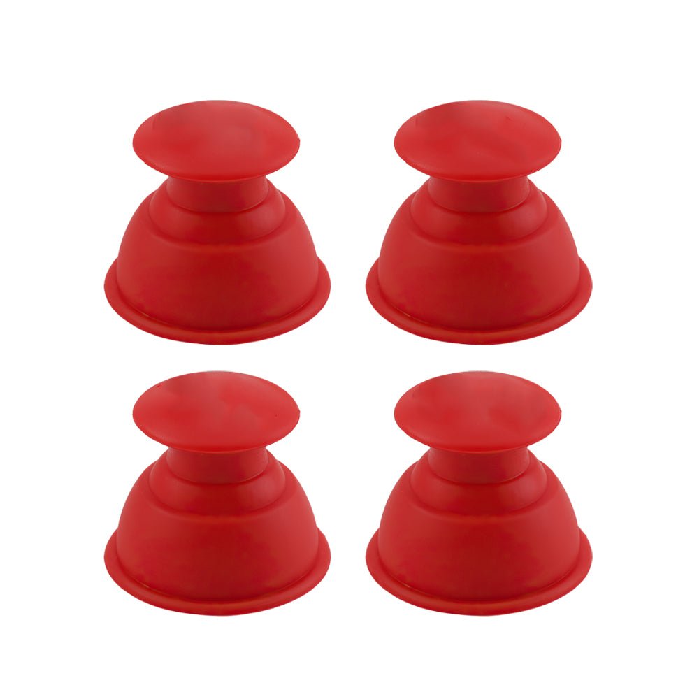 矽膠拔罐器 4入組|免火拔罐・真空設計・輕鬆居家放鬆