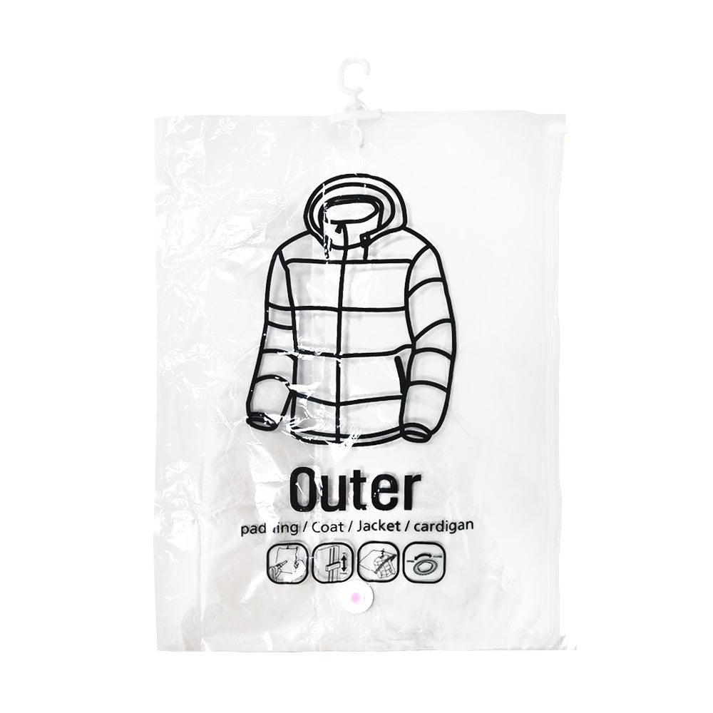 吊掛衣物壓縮袋|小空間衣櫃也能多裝一倍衣服