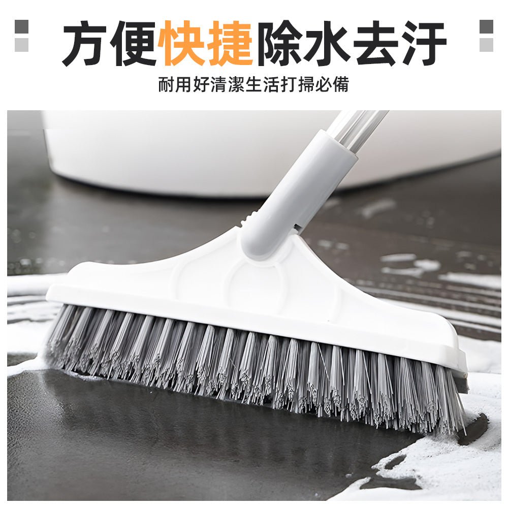 浴室刮水掃把|牆角縫刷、地板積水一次清除