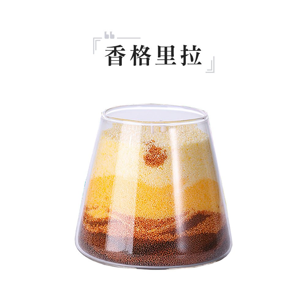 沙畫蠟燭|手作香氛沙蠟・玻璃杯擺飾・送禮首選