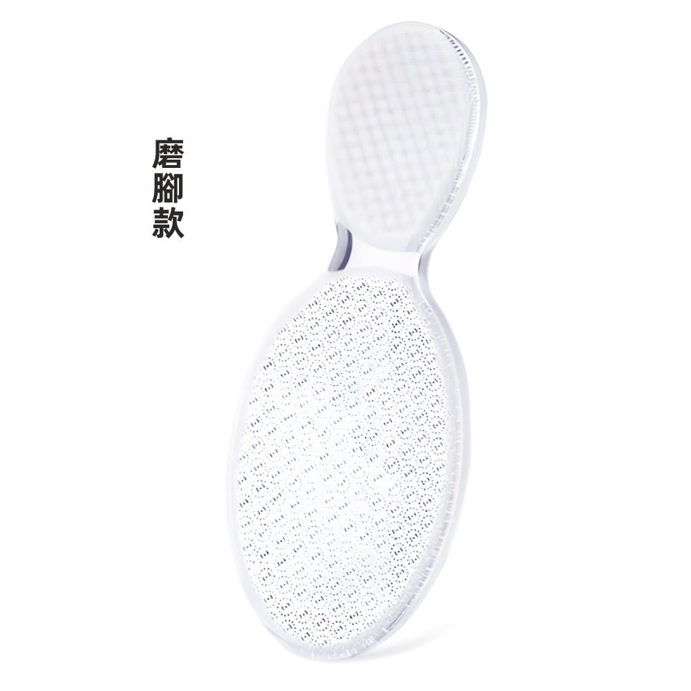 透明玻璃磨腳器|溫和去硬皮,腳後跟回到細嫩觸感