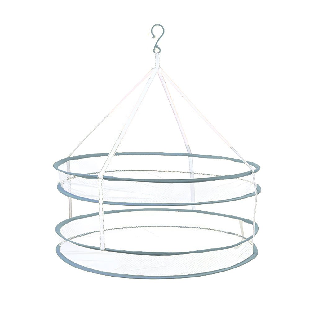 網眼速乾曬衣網|雙層吊掛透氣設計・不變形曬毛衣神器・收納不佔位