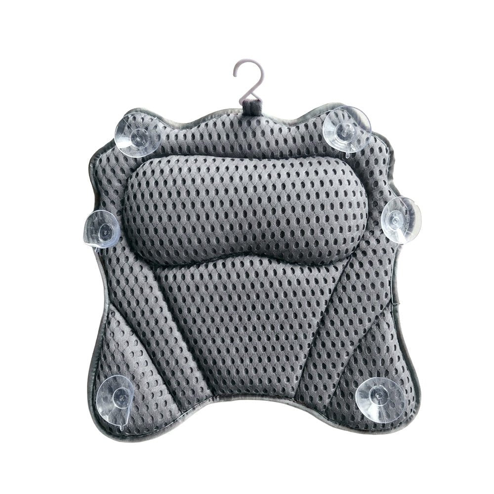 浴缸靠枕|柔軟透氣網格・享受舒適泡澡時光